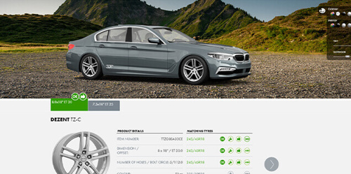 technische Details zur Wunschfelge